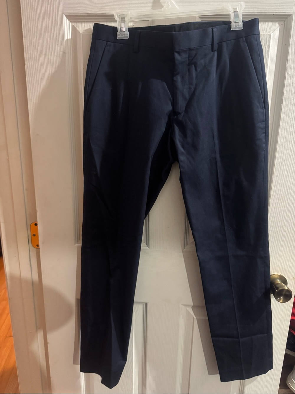 J. Crew Ludlow Slim Fit Pants in Black. Size 30x30. NWT. Duca Visconti